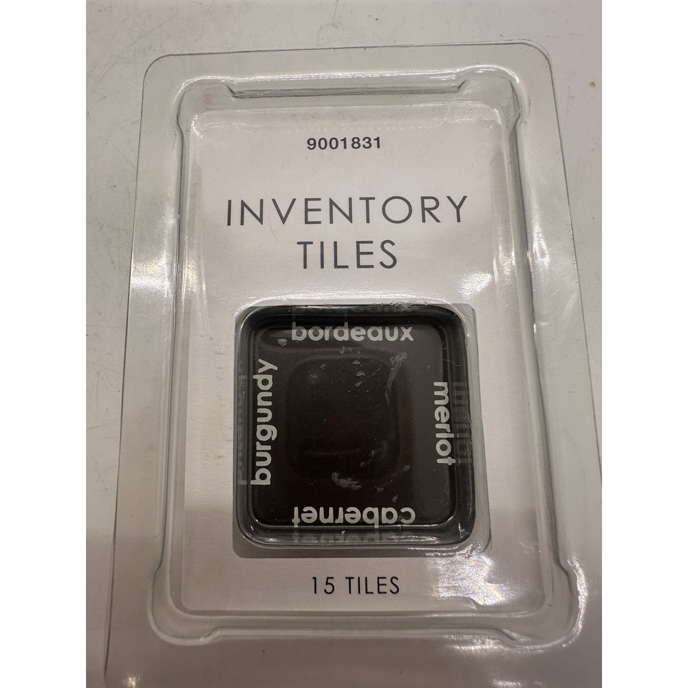 Sub-Zero Wolf Wine Storage Inventory Tiles 15 Preprinted Shelf Labels Sealed